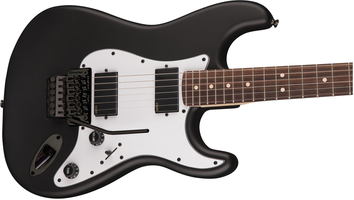 Squier Contemporary Active Stratocaster HH Rosewood Fingerboard Flat Black