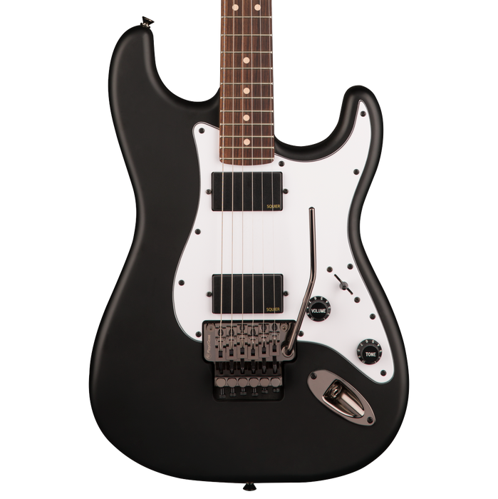 Squier Contemporary Active Stratocaster HH Rosewood Fingerboard Flat Black