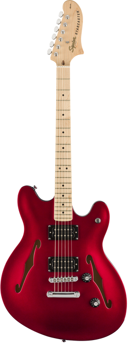 Squier Affinity Series Starcaster Maple Fingerboard Candy Apple Red