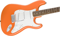 Squier Affinity Series Stratocaster Laurel Fingerboard Competition Orange Electric Guitar