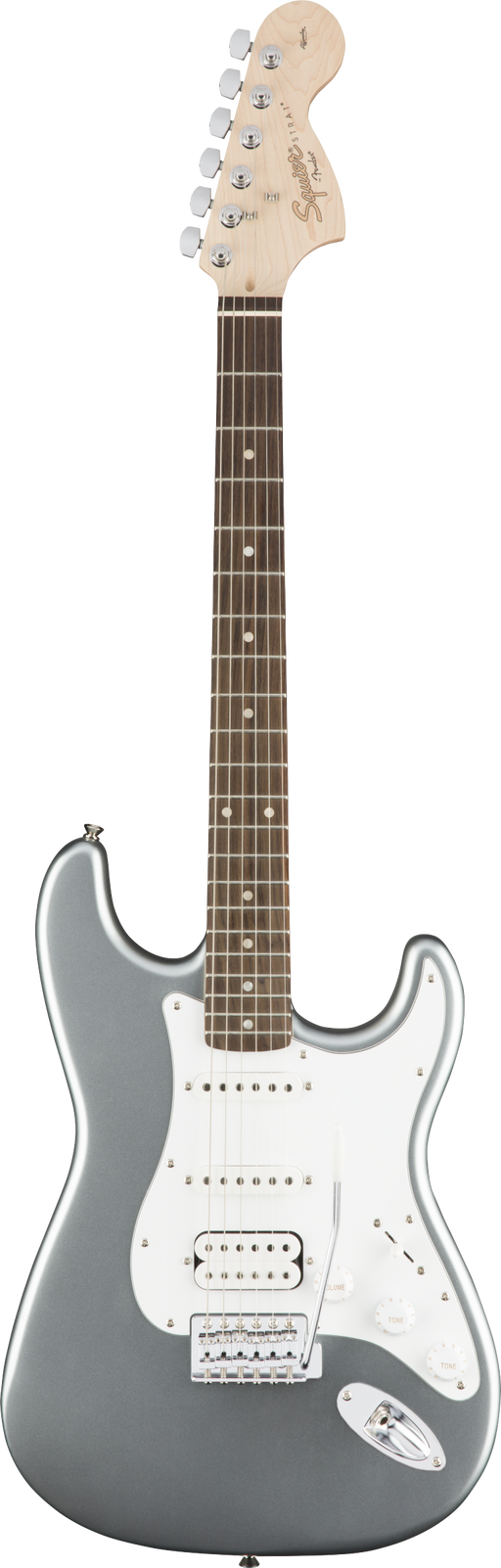 Squier Affinity Series Stratocaster HSS Laurel Fingerboard Slick Silver Electric Guitar