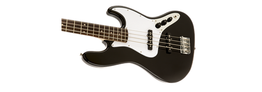 Squier Affinity Series Jazz Bass Laurel Fingerboard Black