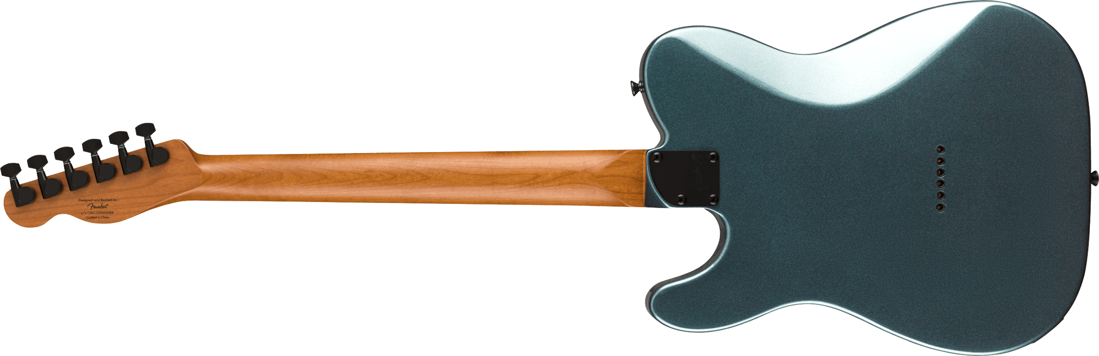 Squier Contemporary Telecaster RH Roasted Maple Fingerboard Gunmetal Metallic Electric Guitar