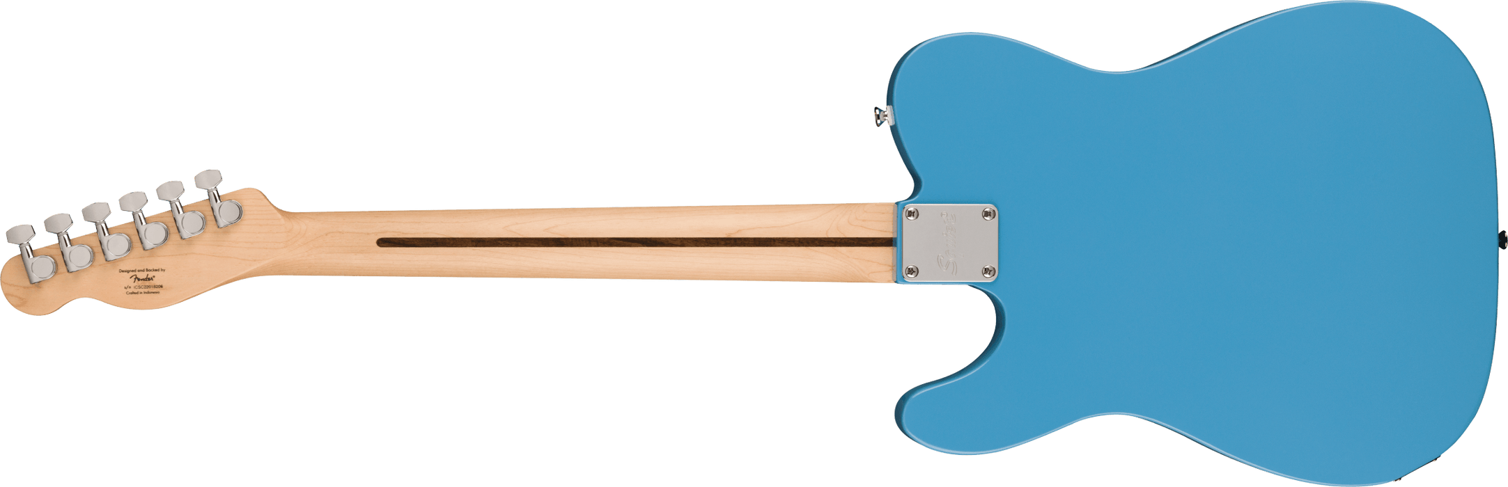 Squier Sonic Telecaster Laurel Fingerboard White Pickguard California Blue