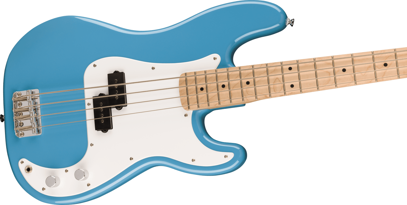 Squier Sonic Precision Bass Maple Fingerboard White Pickguard California Blue