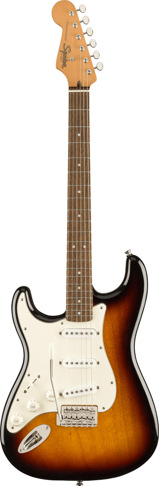 Squier Classic Vibe '60s Stratocaster Left-Handed Laurel Fingerboard 3-Color Sunburst Electric Guitar