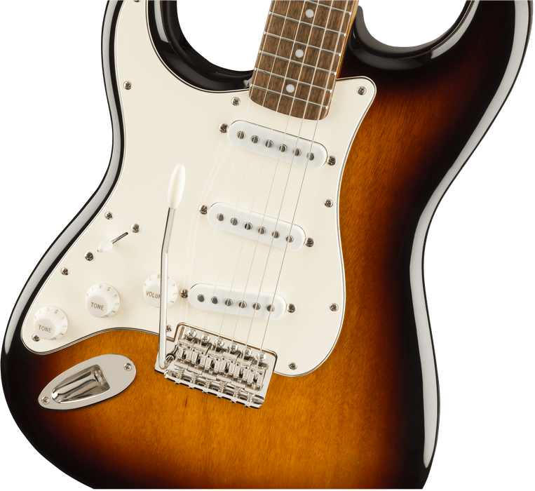 Squier Classic Vibe '60s Stratocaster Left-Handed Laurel Fingerboard 3-Color Sunburst Electric Guitar