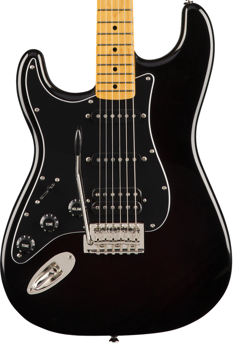 Squier Classic Vibe '70s Stratocaster HSS Left-Handed Maple Fingerboard - Black