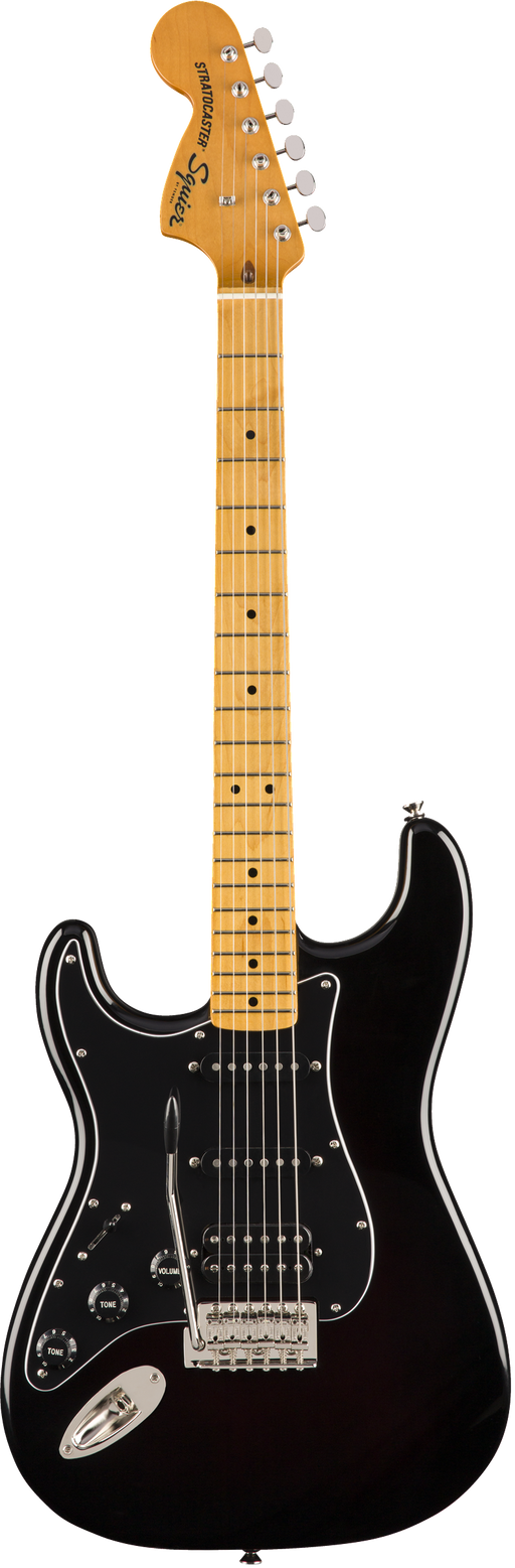 Squier Classic Vibe '70s Stratocaster HSS Left-Handed Maple Fingerboard - Black