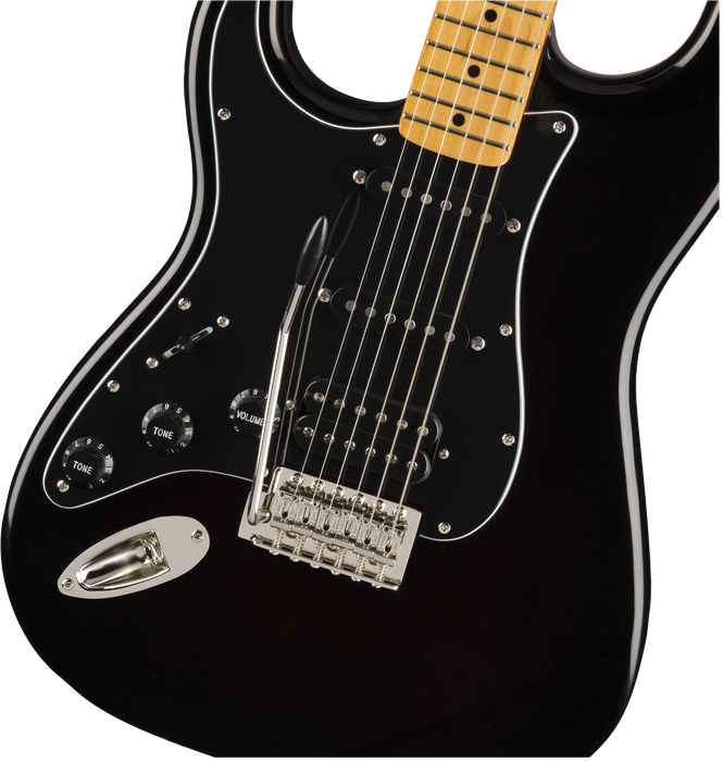 Squier Classic Vibe '70s Stratocaster HSS Left-Handed Maple Fingerboard - Black