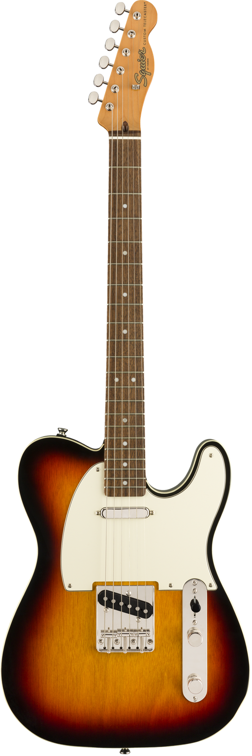 Squier Classic Vibe '60s Custom Telecaster Laurel Fingerboard 3-Color Sunburst