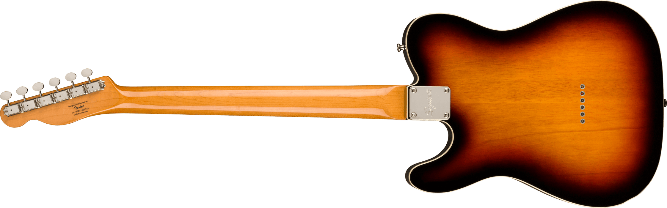 Squier Classic Vibe Baritone Custom Telecaster 3-Color Sunburst Electric Guitar