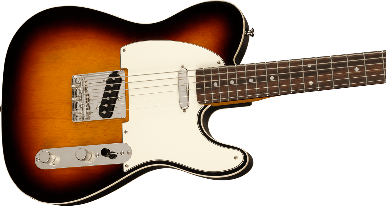 Squier Classic Vibe Baritone Custom Telecaster 3-Color Sunburst Electric Guitar