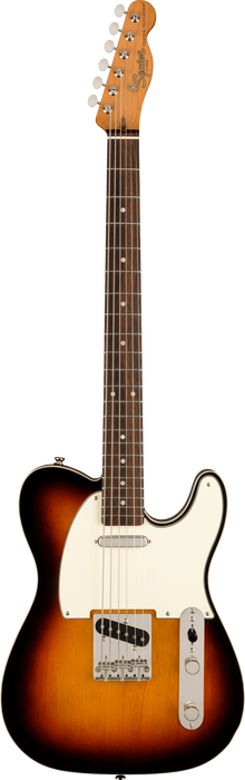 Squier Classic Vibe Baritone Custom Telecaster 3-Color Sunburst Electric Guitar