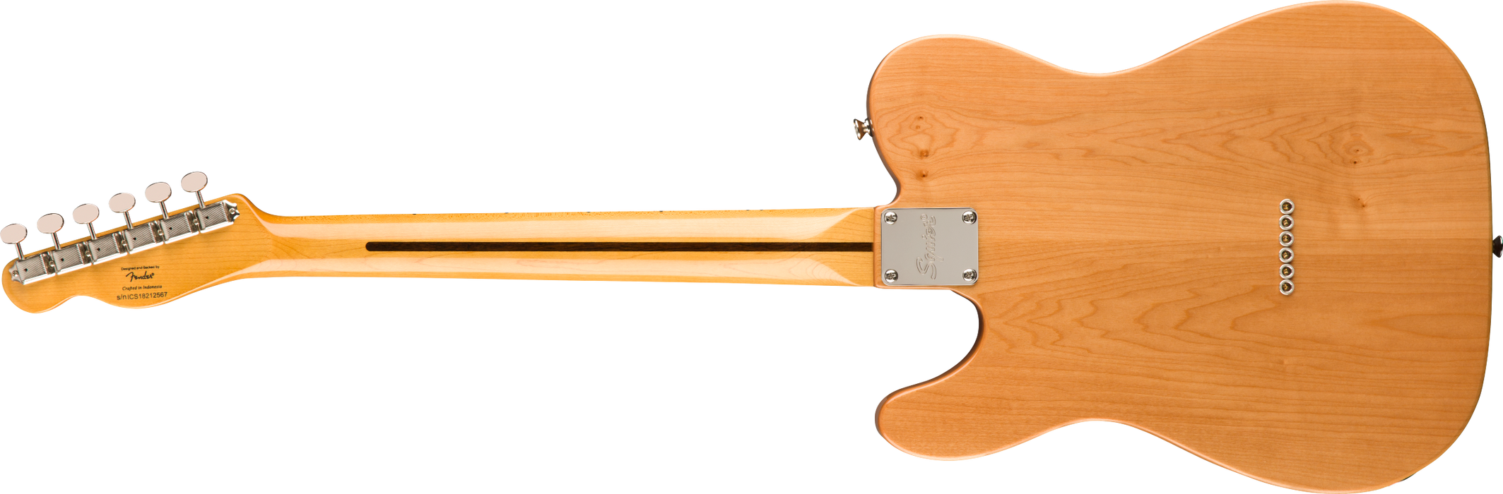 Squier Classic Vibe '70s Telecaster Thinline Maple Fingerboard - Natural