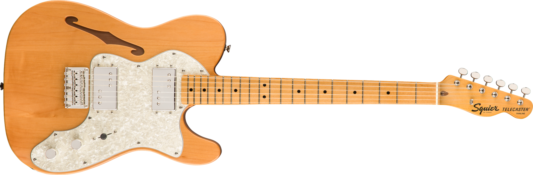 Squier Classic Vibe '70s Telecaster Thinline Maple Fingerboard - Natural