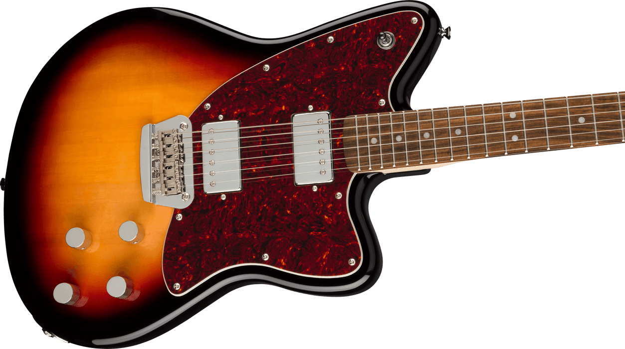 Squier Paranormal Toronado Laurel Fingerboard Tortoiseshell Pickguard 3-Color Sunburst