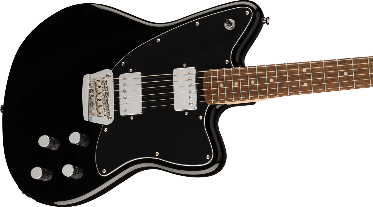 DISC - Squier Paranormal Toronado Laurel Fingerboard Black Electric Guitar