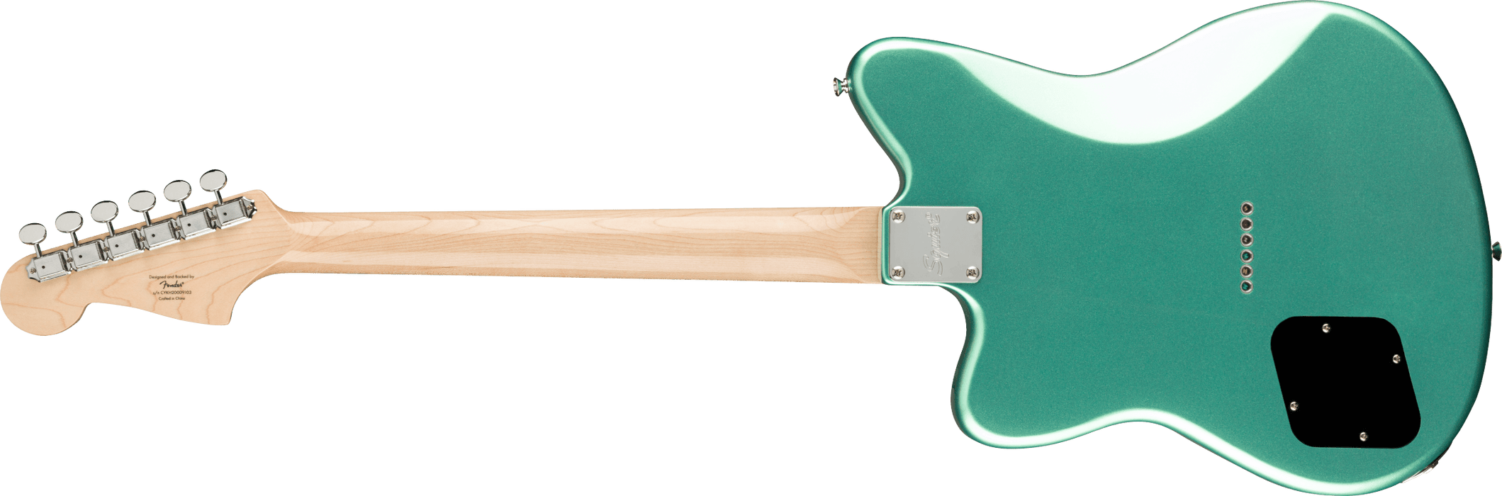 Squier Paranormal Toronado Laurel Fingerboard Parchment Pickguard Mystic Seafoam