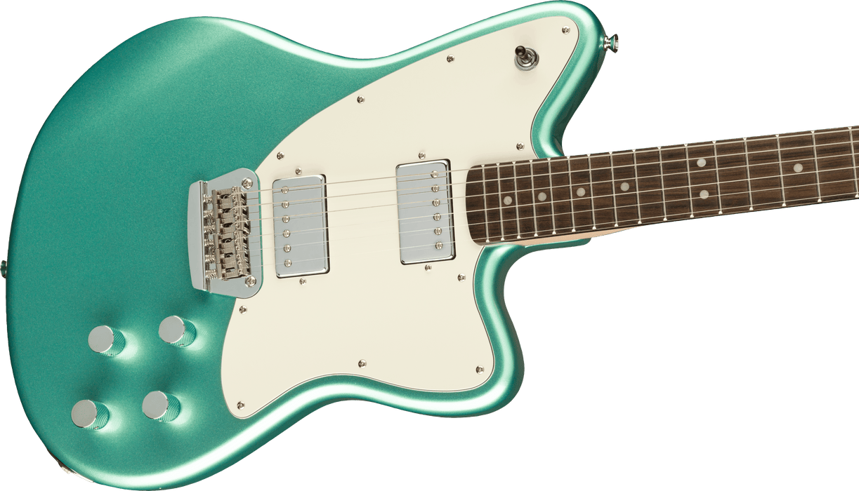 Squier Paranormal Toronado Laurel Fingerboard Parchment Pickguard Mystic Seafoam