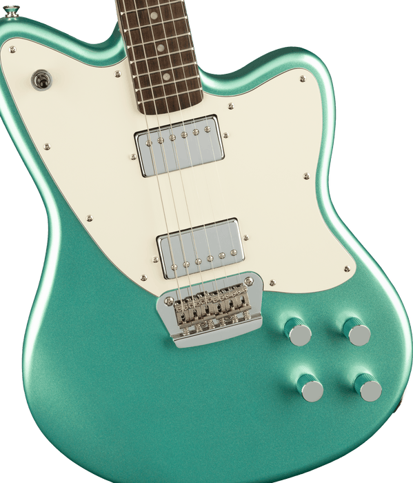 Squier Paranormal Toronado Laurel Fingerboard Parchment Pickguard Mystic Seafoam
