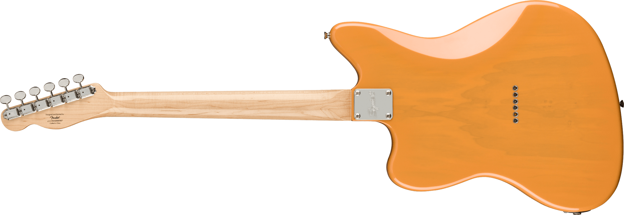 Squier Paranormal Offset Telecaster Maple Fingerboard Black Pickguard Butterscotch Blonde
