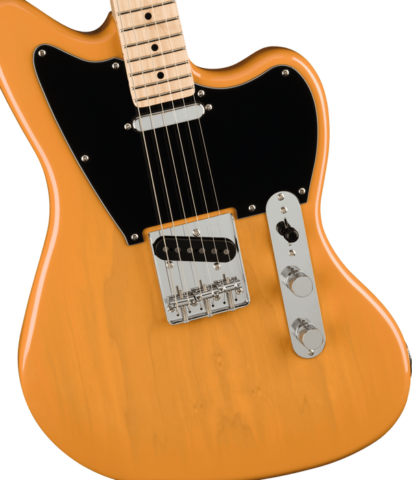 Squier Paranormal Offset Telecaster Maple Fingerboard Black Pickguard Butterscotch Blonde