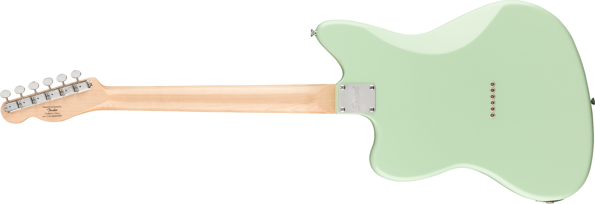 DISC - Squier Paranormal Offset Telecaster Maple Fingerboard Surf Green Electric Guitar