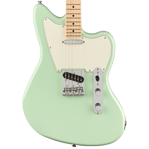 DISC - Squier Paranormal Offset Telecaster Maple Fingerboard Surf Green Electric Guitar