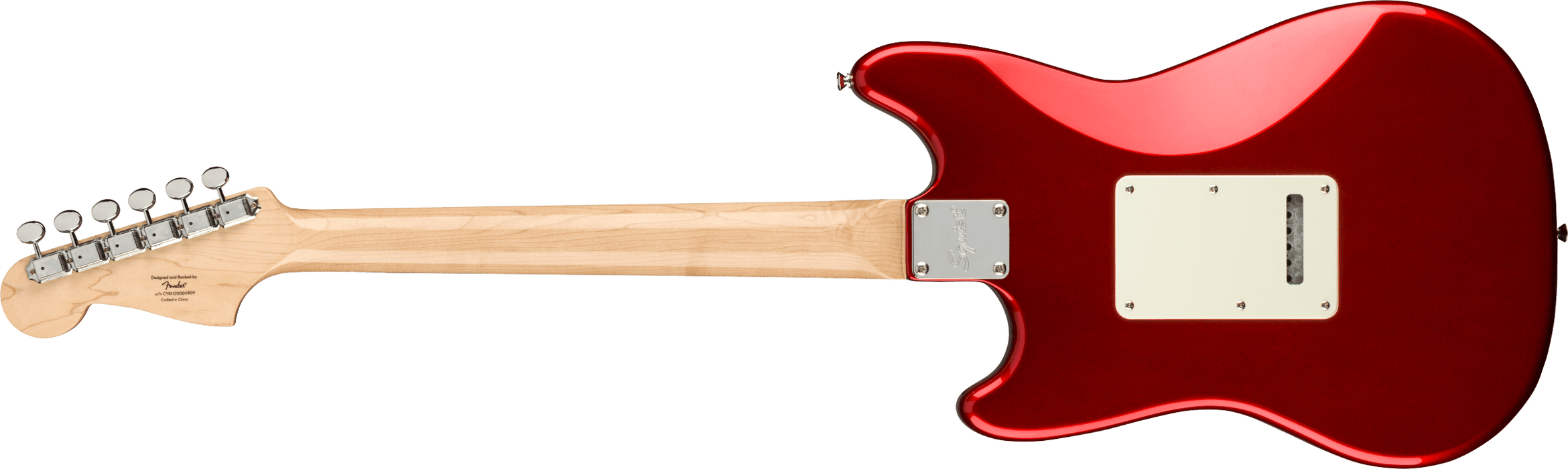 Squier Paranormal Cyclone Laurel Fingerboard Pearloid Pickguard Candy Apple Red