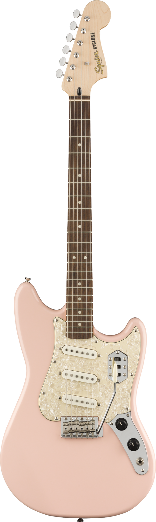 DISC - Squier Paranormal Cyclone Laurel Fingerboard Shell Pink DISC - Squier Paranormal Cyclone Laurel Fingerboard Shell Pink
