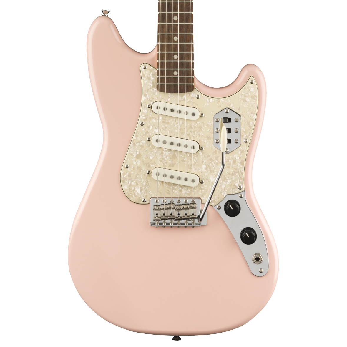 DISC - Squier Paranormal Cyclone Laurel Fingerboard Shell Pink