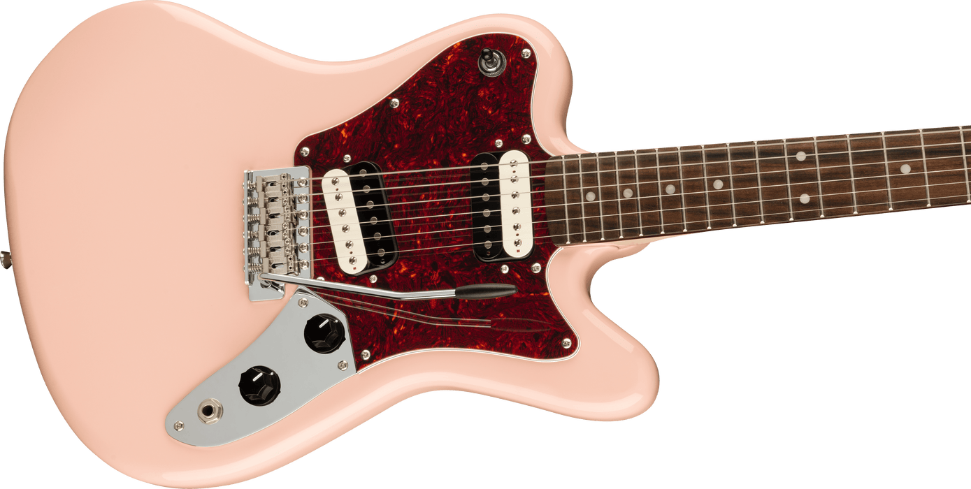 Squier Paranormal Super-Sonic™ Laurel Fingerboard Tortoiseshell Pickguard Shell Pink