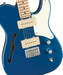 Squier Paranormal Cabronita Telecaster Thinline Maple Fingerboard Parchment Pickguard Lake Placid Blue