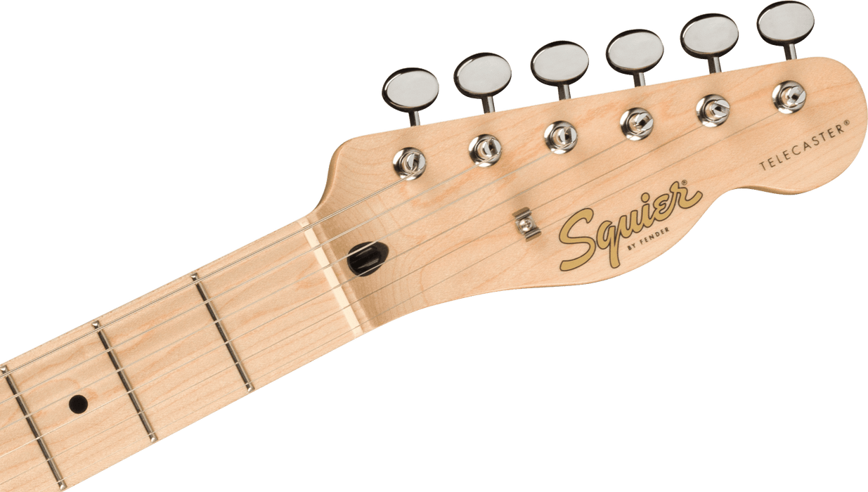 Squier Paranormal Cabronita Telecaster Thinline Maple Fingerboard Parchment Pickguard Lake Placid Blue
