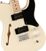 DISC - Squier Paranormal Cabronita Telecaster Thinline Maple Fingerboard Olympic White Electric Guitar