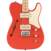 DISC - Squier Paranormal Cabronita Telecaster Thinline Maple Fingerboard Fiesta Red Electric Guitar