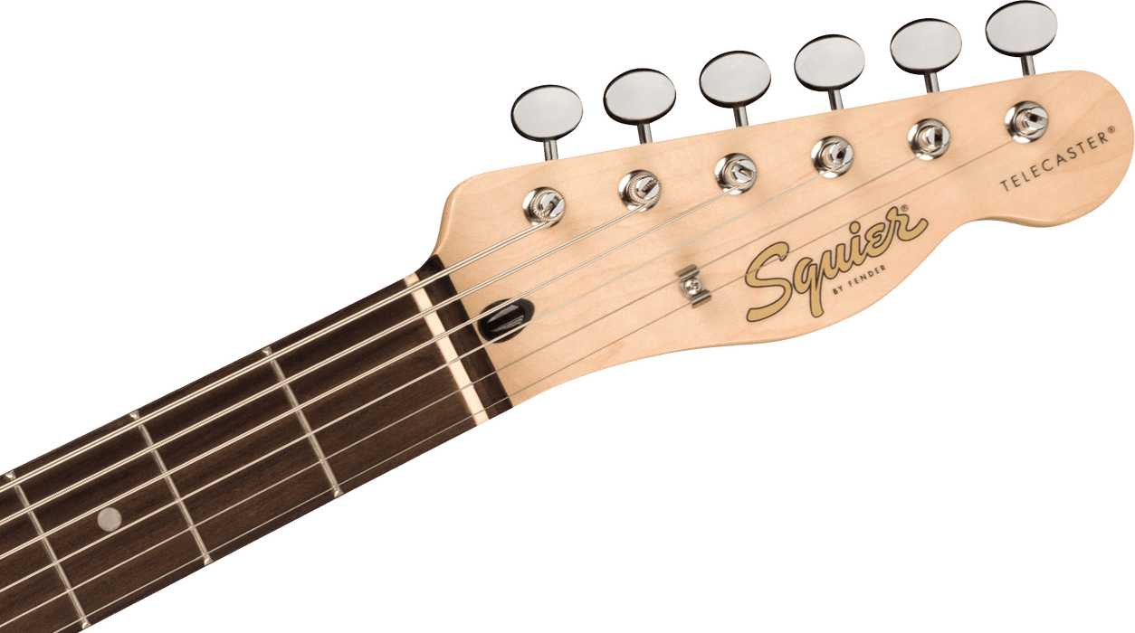 Squier Paranormal Baritone Cabronita Telecaster Parchment Guard Surf Green