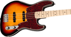 Squier Paranormal Jazz Bass '54 Maple Fingerboard Tortoiseshell Pickguard 3-Color Sunburst