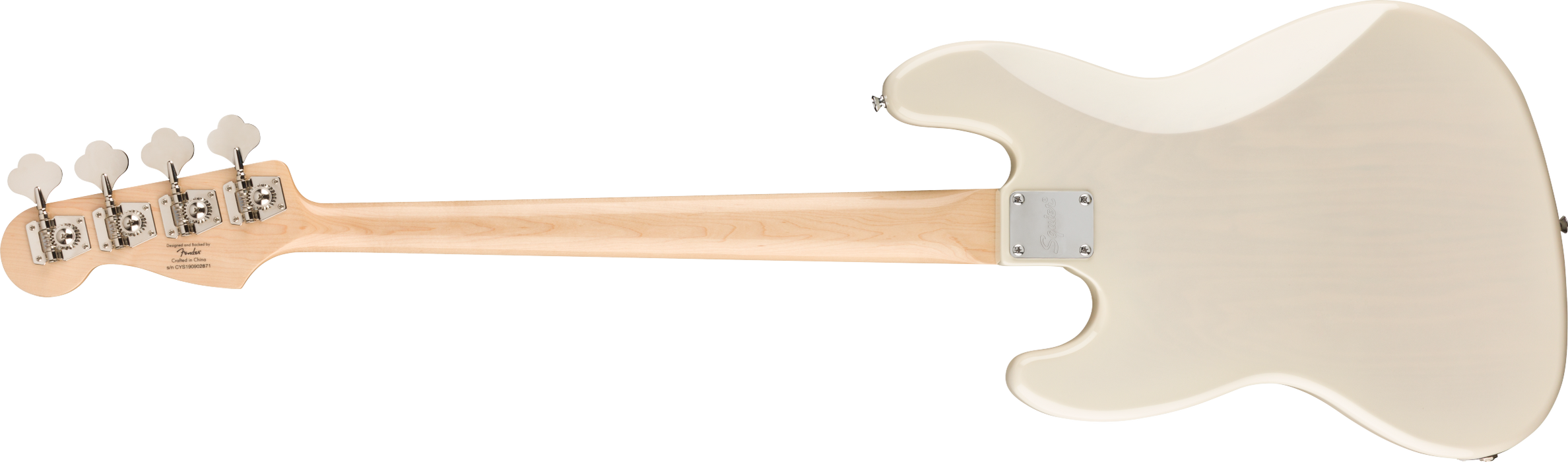 DISC - Squier Paranormal Jazz Bass '54 Maple Fingerboard White Blonde