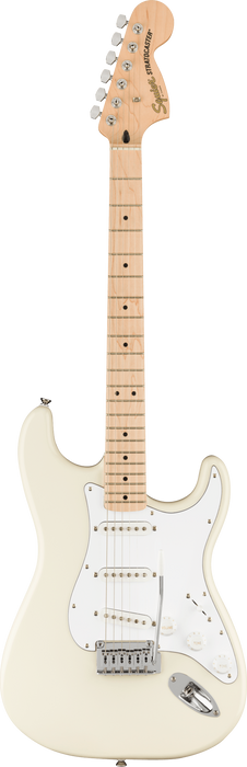 Squier Affinity Series Stratocaster Maple Fingerboard White Pickguard Olympic White