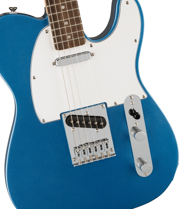 Squier Affinity Series Telecaster Laurel Fingerboard White Pickguard Lake Placid Blue