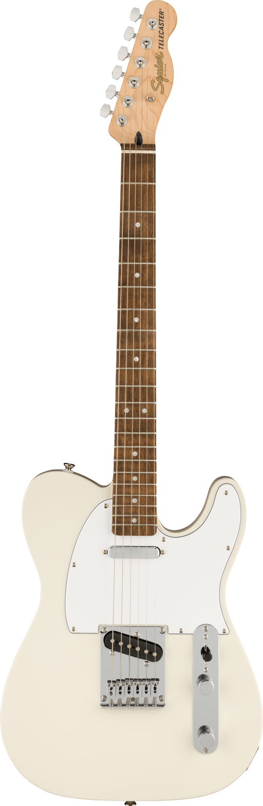 Squier Affinity Series Telecaster Laurel Fingerboard White Pickguard Olympic White
