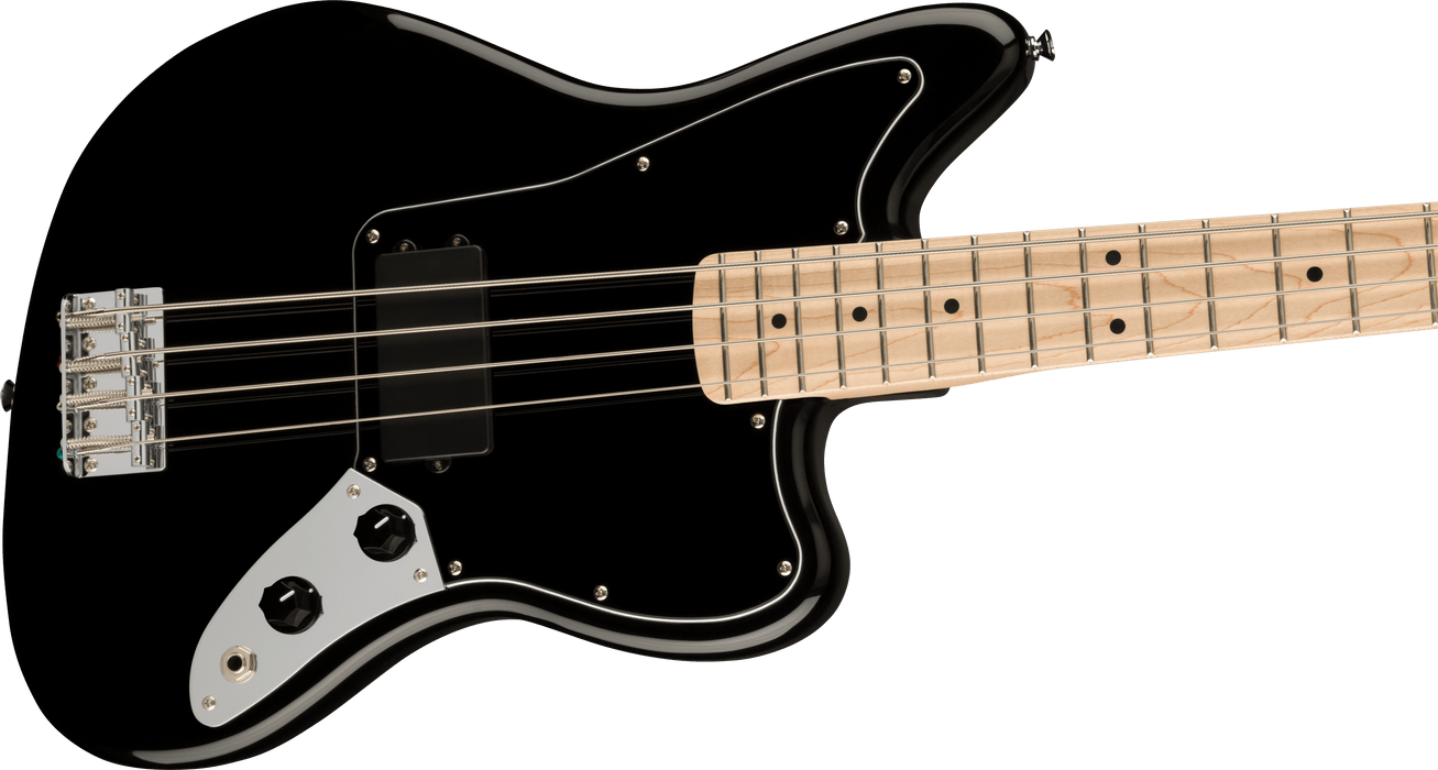 Squier Affinity Series Jaguar Bass H Maple Fingerboard Black Pickguard Black