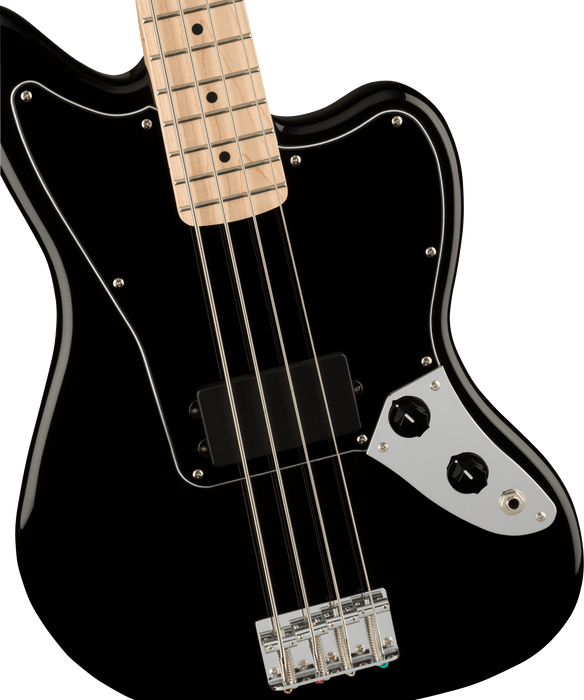 Squier Affinity Series Jaguar Bass H Maple Fingerboard Black Pickguard Black