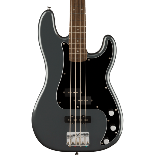 Squier Affinity Series Precision Bass PJ Black Pickguard Charcoal Frost Metallic