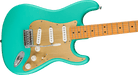 Squier 40th Anniversary Stratocaster®, Vintage Edition, Maple Fingerboard, Gold Anodized Pickguard, Satin Seafoam Green Electric Guitars