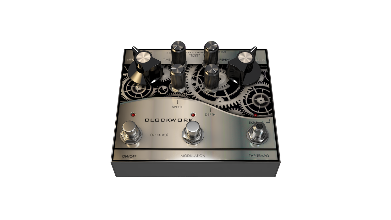 J Rockett Audio Designs Clockwork Echo Guitar Effect Pedal