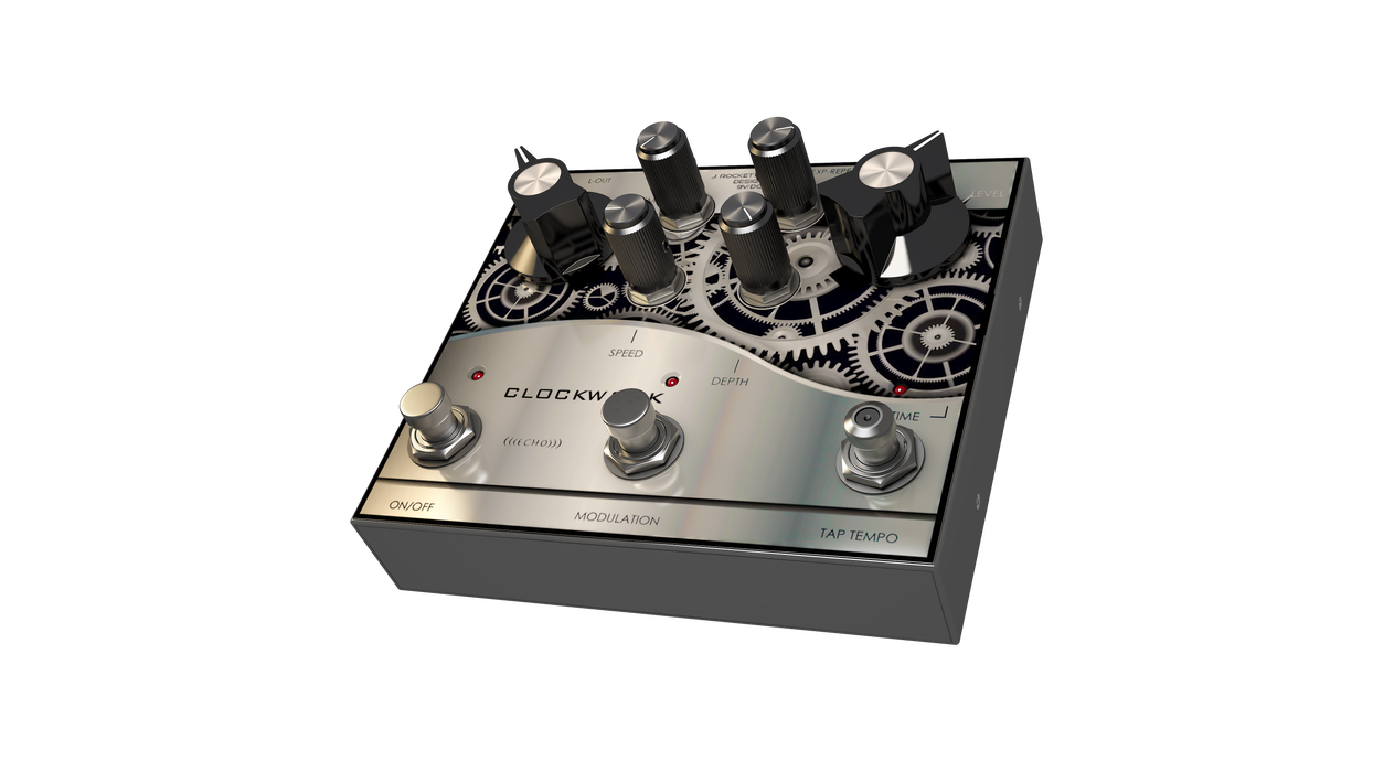 J Rockett Audio Designs Clockwork Echo Guitar Effect Pedal