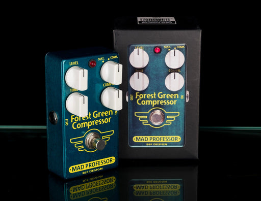 Used Mad Professor Forest Green Compressor Guitar Effect Pedal With Box